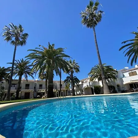 Precioso Bungalow Con Piscina, Terrazas Y Jardin En La Playa * Денія