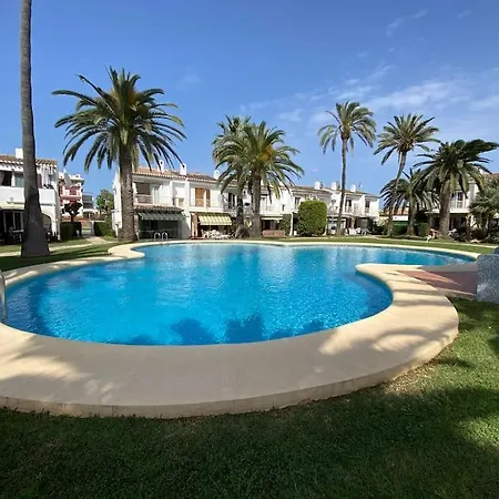 Precioso Bungalow Con Piscina, Terrazas Y Jardin En La Playa Апартаменти